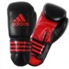 Adidas K-Power 300 Boxing Gloves Nero-Rosso