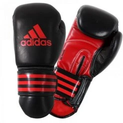 Adidas K-Power 300 Boxing Gloves Nero-Rosso