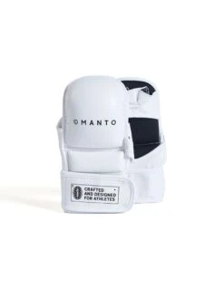 Manto MMA Training Gloves IMPACT SPARRING Bianco