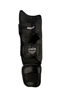 Bad Boy Omega Thai Shinguards Nero -Ronin Wear bad boy omega thai shinguards black 3