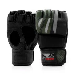 Bad Boy Pro Series Advanced MMA Gloves Nero-Verde