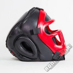 Buddha Protective Headguard With Removable Face Mask -Ronin Wear buddha casco rejilla negro 3