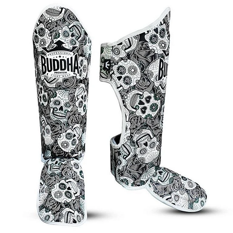 Buddha Espinilleras Muay Thai Kick Boxing Mexican Nero 1 Buddha Espinilleras Muay Thai Kick Boxing Mexican Nero