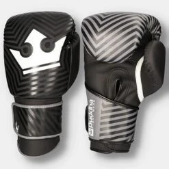 Buddha Fantasy Maze Boxing Gloves Nero-Bianco 6 Buddha Fantasy Maze Boxing Gloves Nero-Bianco -Ronin Wear buddha fantasy maze boxing gloves black white 3