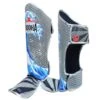 Buddha Shin Guard Muay Thai Kick Boxing Fantasy Tsunami Special Edition Nero-Blu