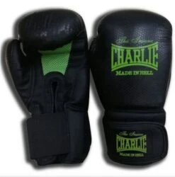 Charlie Boxing Guantes Boxeo MK-2 Nero-Verde