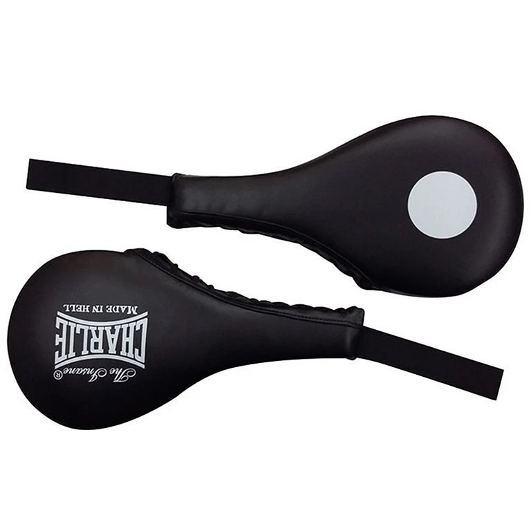Charlie Boxing Short Punch Paddles Nero 1 Charlie Boxing Short Punch Paddles Nero