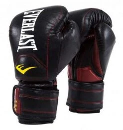 Everlast Elite Muay Thai Boxing Gloves Nero-Rosso