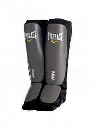 Everlast MMA Shinguards Nero-Grigio 1 Everlast MMA Shinguards Nero-Grigio