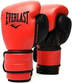 Everlast Powerlock 2R Training Gloves Rosso