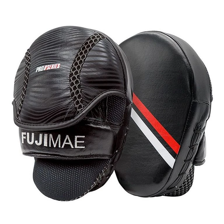FUJIMAE ProSeries Leather Focus Mitts Nero 1 FUJIMAE ProSeries Leather Focus Mitts Nero