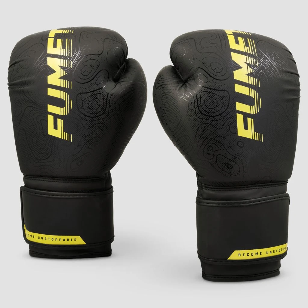 Fumetsu Arc Boxing Gloves Nero-Giallo 1 Fumetsu Arc Boxing Gloves Nero-Giallo