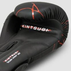 Fumetsu Kintsugi Boxing Gloves Nero-Rosso -Ronin Wear fumetsu kintsugi boxing gloves black red 3