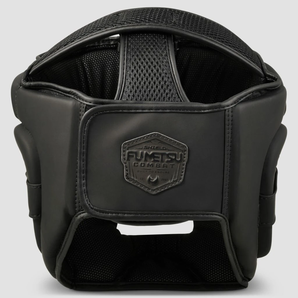 Fumetsu Shield Head Guard Nero-Nero 3 Fumetsu Shield Head Guard Nero-Nero - immagine 3