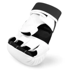 Fumetsu Shield MMA Sparring Gloves Bianco-Nero -Ronin Wear fumetsu shield mma sparring gloves white black 3