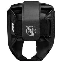 Hayabusa T3 Chinless Boxing Headguard Nero -Ronin Wear hayabusa t3 chinless boxing headguard black 3