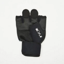 Leone 1947 Basic Fitness Gloves Nero -Ronin Wear leone 1947 basic fitness gloves black 3