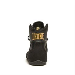 Leone 1947 Premium Boxing Shoes Nero -Ronin Wear leone 1947 premium boxing shoes black 4
