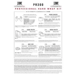 Leone 1947 Pro Hand Wrap Kit Bianco 6 Leone 1947 Pro Hand Wrap Kit Bianco -Ronin Wear leone 1947 pro hand wrap kit white 3
