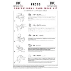 Leone 1947 Pro Hand Wrap Kit Bianco 7 Leone 1947 Pro Hand Wrap Kit Bianco -Ronin Wear leone 1947 pro hand wrap kit white 4