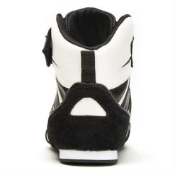 Leone 1947 Shadow Boxing Boots Nero-Bianco -Ronin Wear leone 1947 shadow boxing boots black white 4