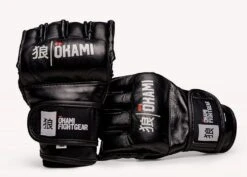 Okami MMA Gloves Pro Fight Nero