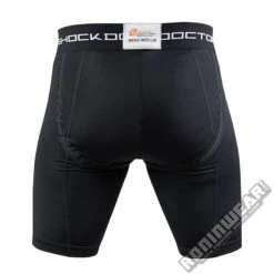 SHOCK DOCTOR ShockDoctor Comp. Shorts + Bioflex Cup Nero -Ronin Wear shockdoctor comp shorts bioflex cup negro 3