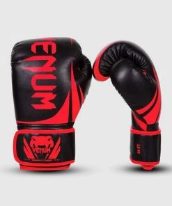 Venum Challenger 2.0 Boxing Gloves Nero-Rosso