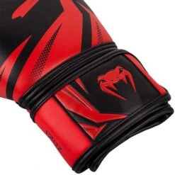 Venum Challenger 3.0 Boxing Gloves Nero-Rosso -Ronin Wear venum challenger 3 0 boxing gloves black red 3