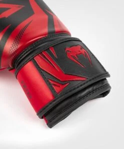 Venum Challenger Super Saver Boxing Gloves Nero-Rosso -Ronin Wear venum challenger super saver boxing gloves black red 4