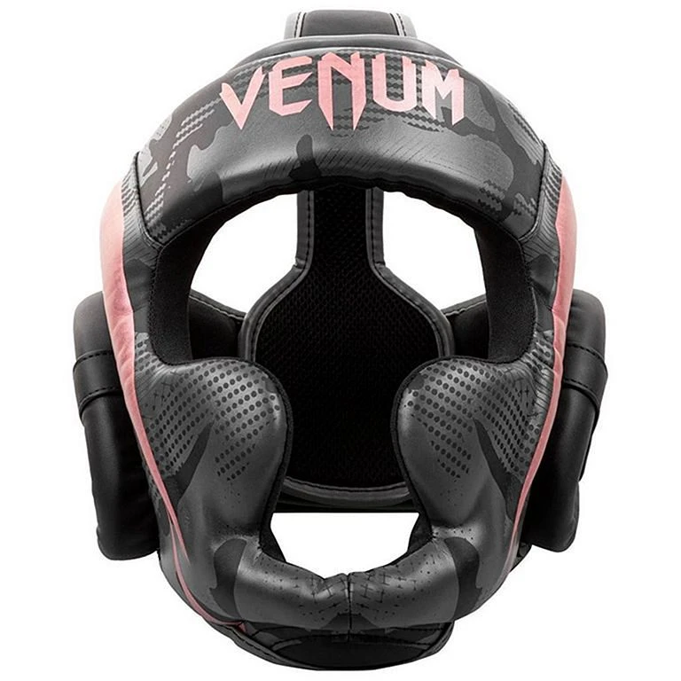 Venum Elite Boxing Helmet Grigio-Rosa 1 Venum Elite Boxing Helmet Grigio-Rosa