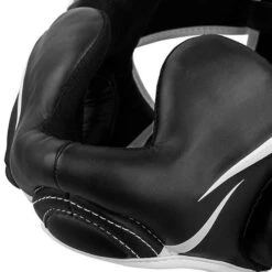 Venum Elite Headgear Nero-Bianco -Ronin Wear venum elite headgear black white 5