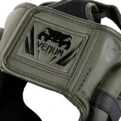Venum Elite Headgear Verde-Nero -Ronin Wear venum elite headgear green black 3