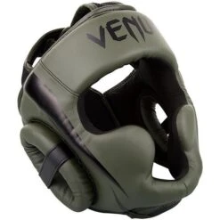 Venum Elite Headgear Verde-Nero -Ronin Wear venum elite headgear green black 6