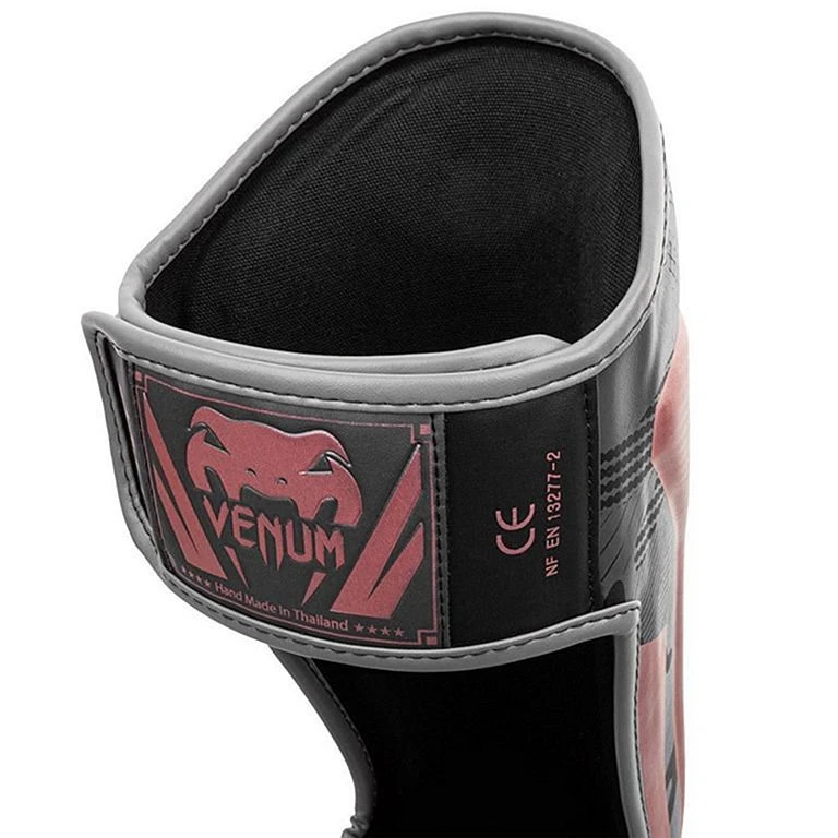 Venum Elite Shin Guards Grigio-Rosa 2 Venum Elite Shin Guards Grigio-Rosa - immagine 2