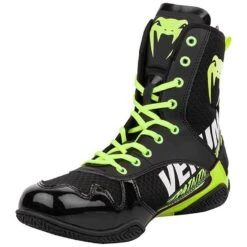 Venum Elite VTC 2 Edition Boxing Shoes Nero -Ronin Wear venum elite vtc 2 edition boxing shoes black 5