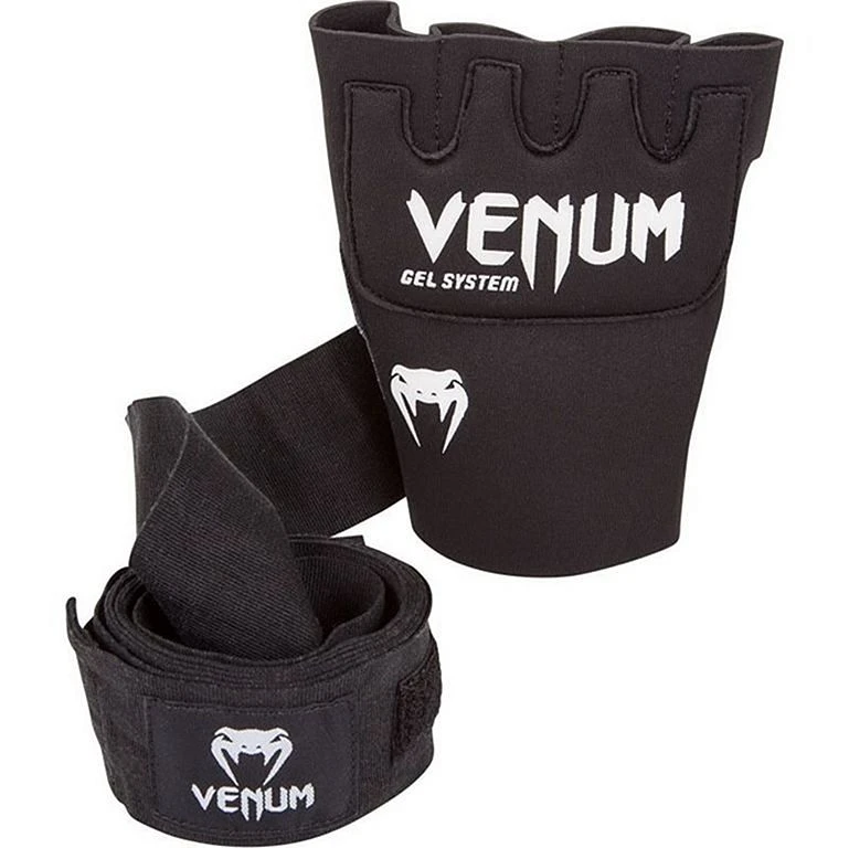 Venum Gel Kontact Glove Wraps Nero 3 Venum Gel Kontact Glove Wraps Nero - immagine 3
