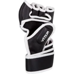 Venum Gladiator MMA Gloves Nero-Bianco -Ronin Wear venum gladiator mma gloves black white 3