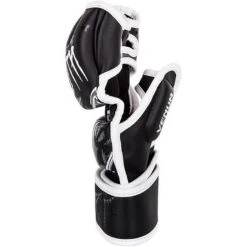 Venum Gladiator MMA Gloves Nero-Bianco -Ronin Wear venum gladiator mma gloves black white 4
