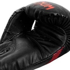 Venum Impact Boxing Gloves Nero-Rosso -Ronin Wear venum impact boxing gloves black red 4