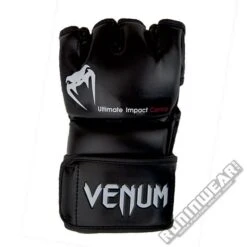 Venum Impact MMA Gloves Nero -Ronin Wear venum impact mma gloves black 4