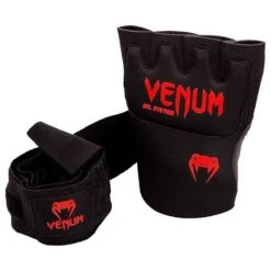 Prima pagina -Ronin Wear venum kontact gel glove wraps black red 2