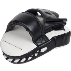 Venum Light Focus Mitts Bianco-Nero -Ronin Wear venum light focus mitts white black 3